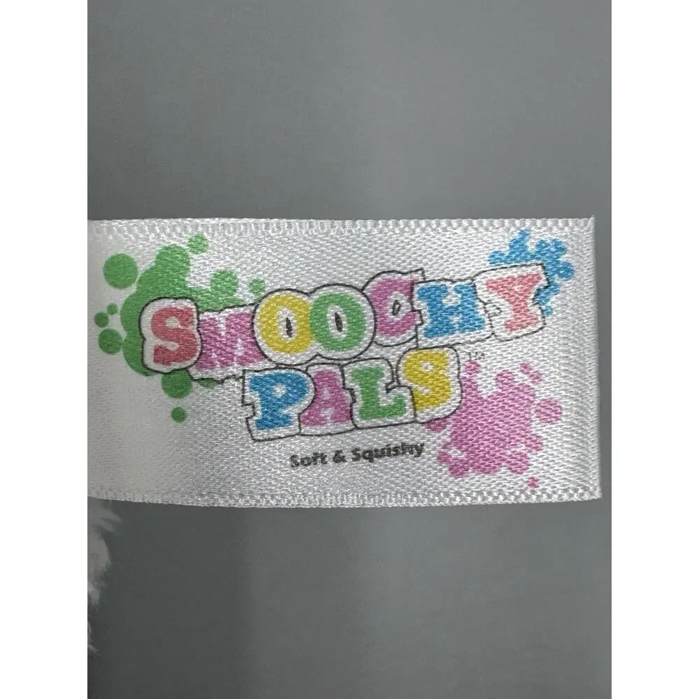 Smoochy Pals Cow Milk Carton Plush 8” Stuffed Toy Pink White
